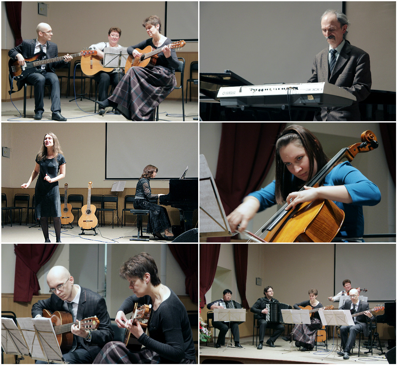 4 марта 2016 - Концерт преподавателей, посвященный 8 марта в ДМШ № 1